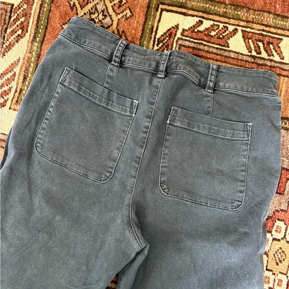 Cloth & Stone Wide Leg Crop Jeans - Size 30 - Picture 6 of 6